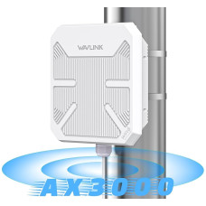 Wavlink AX3000 maršrutizatorius - kartotuvas baltas